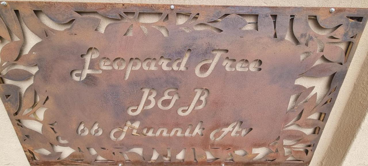 ポロクワネ The Leopard Tree Bed & Breakfast エクステリア 写真